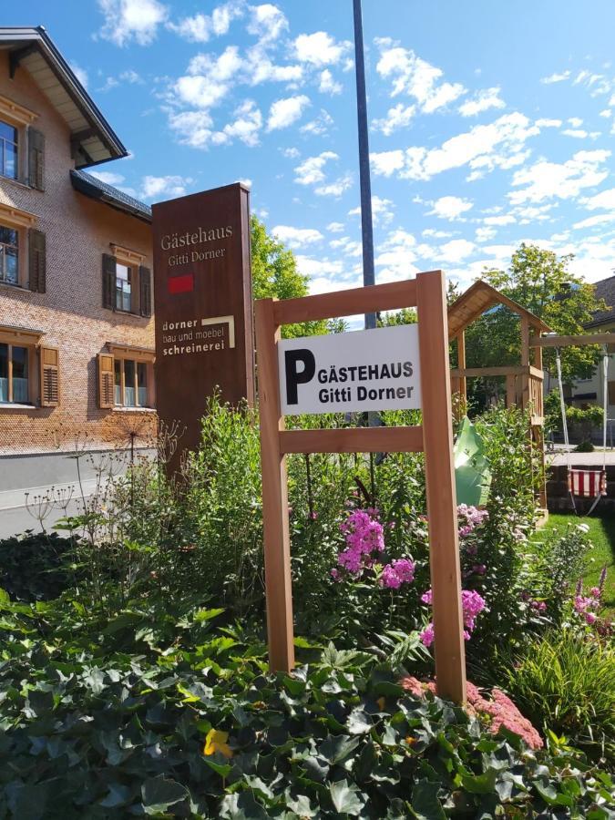 Gaestehaus Gitti Dorner Hittisau Eksteriør bilde